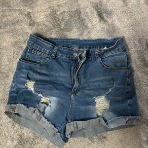Women’s denim jean shorts size large